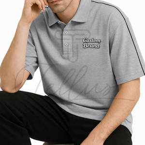 T-shirt en coton pour homme, nouvelle mode été, décontracté, sport, manches courtes, épaules tombantes, respirant, polos pour homme - Product Image 6