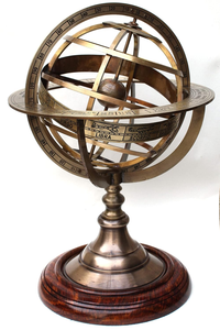 ลูกโลกโบราณแบบ Armillary Globe สำหรับตกแต่งบ้าน สำนักงาน ห้องอ่านหนังสือ และวางบนโต๊ะ - Product Image 6
