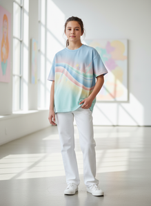 100% Cotton Made Kids T-Shirts Breathable Short Sleeve Kids T-Shirts For Online Sale Low Price T-shirt - Product Image 4