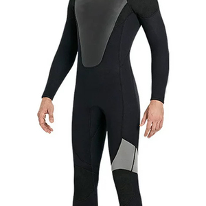 Traje de Neopreno Unisex de Cuerpo Entero con Cierre en el Pecho, Estampado, Manga Larga, Cuello Redondo, 2.0mm, Bloques de Color, Impermeable, para Todas las Estaciones, Adulto - Product Image 5