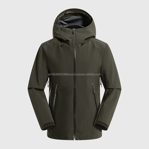 Sudaderas con capucha de un solo golpe ligeras para exteriores personalizadas, abrigos con cremallera, chaquetas a granel, chaqueta cortavientos de esquí para hombre, chaqueta forrada Unisex - Product Image 4
