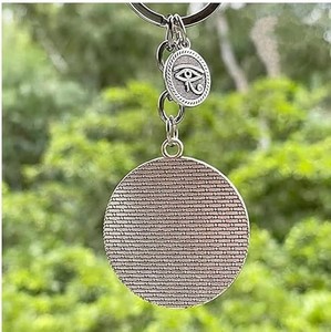 EOB International Art Deco - Porte-clés mural en argent au design élégant pour organiser les clés et les essentiels quotidiens - Respectueux de l'environnement - Product Image 3