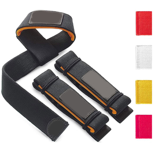 Sangles de levage en coton respirant pour hommes et femmes, support de poignet pour la musculation, entraînement de soulevé de terre, fournisseur en gros - Product Image 1