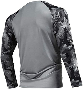Camiseta Deportiva Unisex de Pesca con Estampado Digital Personalizado de Alta Calidad, Protección Solar UPF 50, Spandex/Poliéster - Product Image 2