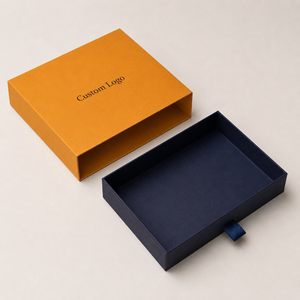 Boîte à tiroir en papier avec logo personnalisé, emballage cadeau coulissant, boîte d'expédition pour bijoux et vêtements - Product Image 3