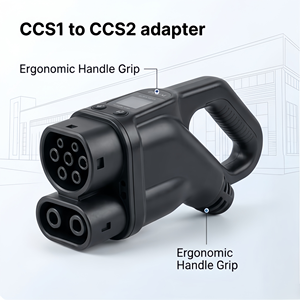 Adaptador CCS1 a CCS2 para Vehículos Eléctricos, Carga Rápida DC, 200A, IP54, IEC62196, Conector de Cargador para Autos Eléctricos, Directo de Fábrica - Product Image 1