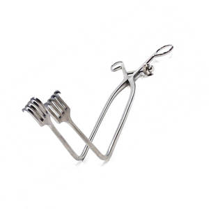 Retractor Quirúrgico Manual de Acero Ortopédico Zelpi de Doble Curvatura Extendido para Tejido Profundo, Aprobado por CE ISO, de Dentavex Corporation DC-S-9 - Product Image 1