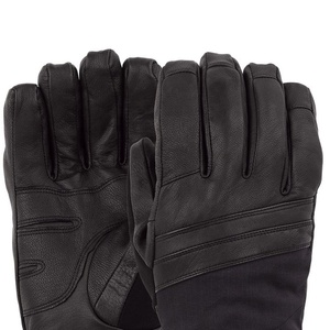 Fournisseur direct d'usine, logo personnalisé, gants de ski en cuir, haute qualité, thermiques, imperméables, à doigts complets, pour hommes, sports d'hiver - Product Image 6