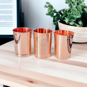 Vaso de Cobre Puro de Calidad Superior para Fabricación a Granel, Tamaño Personalizado, Recipiente de Cobre para un Estilo de Vida Saludable - Product Image 3