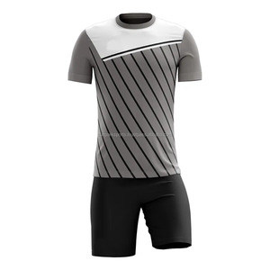 Vêtements de sport de football personnalisés en gros, ensemble de survêtement, maillot de football pour adultes, vêtements pour hommes et femmes, uniformes d'entraînement, 100% polyester - Product Image 1