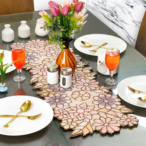 Latest Design Solid Color <b>Table</b> <b>Runner</b> for Wedding Birthday Parties Banquets Decoration Beaded <b>Table</b> <b>Runners</b> - Product Image 2