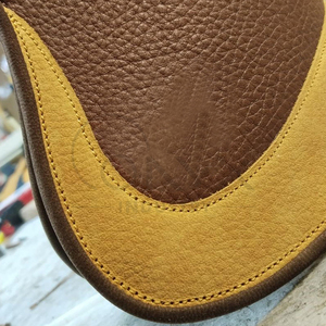 Gants de fauconnerie en cuir de vachette de qualité supérieure, double couche, anti-épines, pour la manipulation et l'entraînement sécurisé des oiseaux de grande taille - Product Image 6