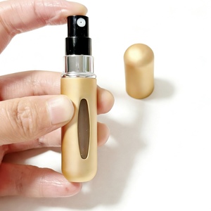 Atomiseur de parfum rechargeable 5 ml, mini vaporisateur de <span class=keywords><strong>voyage</strong></span> portable en aluminium, couleur personnalisée, flacon vide pour liquides cosmétiques, anti-fuite - Product Image 3