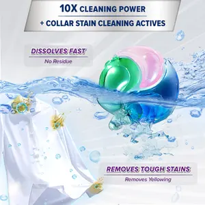 Breeze 5 en 1, Cápsulas de Detergente para Ropa Potentes y Prácticas de 420 g, Aroma Fresco a Lavanda, Modelo Malasia 0 - Product Image 5