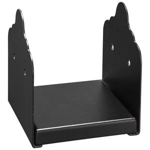 Pali per Pavimentazione in Acciaio al Carbonio Resistente, Base per Pali in Legno 6x6 con 2 Staffe da 5.9x5.55 Pollici, Nuova Struttura in Acciaio al Carbonio - Product Image 3