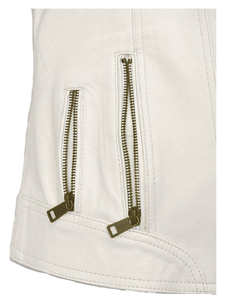 Chaqueta de Cuero Clásica para Mujer, Piel de Oveja Genuina, Ligera, Ecológica, Chaqueta de Moda para Invierno - Product Image 4