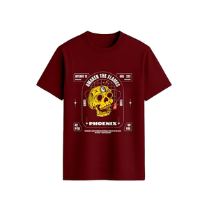 Camiseta de Algodón con Estampado Gráfico para Hombre, Cuello Redondo, Manga Corta, Estilo Casual, Venta Caliente 2026, Servicio OEM, de BD - Product Image 3