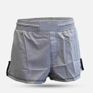 Pantalones Cortos de MMA con Logotipo Personalizado, Nuevo Modelo 2026, Pantalones Cortos de Lucha Elásticos en 4 Direcciones, Venta al Por Mayor, Hechos en Pakistán - Product Image 2
