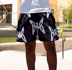 Modern Movements Men's Plus Size Board Shorts Letter Print Quick Dry Eco-Friendly Spandex/Polyester <b>Drawstring</b> Casual Short - Product Image 3