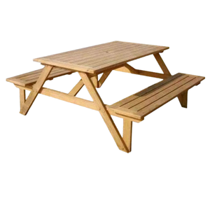 A furniture set for <b>outdoor</b>-themed restaurants or garden seating, featuring a simple, modern style that is sturdy and durable - Product Image 1