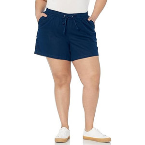 2026 New design Most Selling Women Cotton Casual Shorts Elastic Waist Soft Fabric <b>Lounge</b> Summer Active Fitness Shorts - Product Image 1