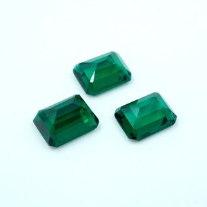 อัญมณี HAYAAT GEMS รับรองคุณภาพ 3 เม็ด พลอยมรกตธรรมชาติจากแซมเบีย สีเขียว 7 กะรัต ทรงคุชชั่น 9x7 มม. สำหรับทำเครื่องประดับ - Product Image 4