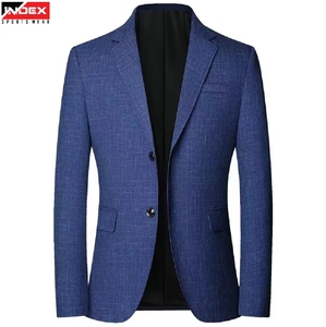 Blazer élégant pour homme de haute qualité, tissu premium, veste formelle idéale pour le bureau et les occasions spéciales - Product Image 1