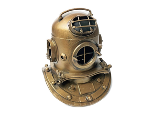 Casco de Buceo Metálico, Modelo a Escala, Miniatura, Réplica de Casco de Buceo, Decoración Náutica, Modelo de Casco de Buceo Vintage, Marítimo - Product Image 2