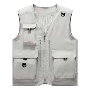 Security Safety Vest Sleeveless Reflective Clothing with Reflective Stripes Emergency Vest for <b>Workers</b> - Product Image 3