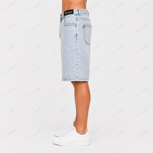 men's Ripped Denim <b>Shorts</b> Manufacturer Custom Wholesale <b>High</b> <b>Waist</b> <b>Jeans</b> <b>Shorts</b> Casual Summer Fashion <b>Shorts</b> Cotton Stretch - Product Image 4