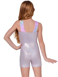 Leotardo Elegante con Pedrería Brillante sin Mangas para Niñas, para Ballet, Gimnasia, Danza y Actuaciones en Escenario - Product Image 2
