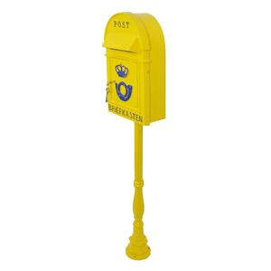 BRIEFKASTEN <b>Post</b> <b>Box</b> With Stand Garden Lawn Decoration Weatherproof Vintage Letter <b>Box</b> <b>For</b> <b>Home</b> Easy Installation - Product Image 2