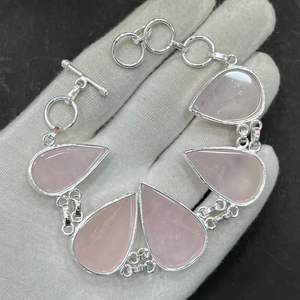 Sterling <b>Silver</b> Zircon Handcrafted Multi Stone Charm Gemstone Simple Classic Luxury Jewelry Gift for <b>Women</b> M519 - Product Image 5