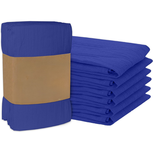 Essuie-tout de cuisine en coton tissé, couleur unie, 50x70cm, certifié OEKO-TEX, écologique, séchage rapide, personnalisable, vente en gros pour hôtels et restaurants - Product Image 3