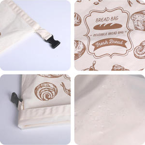 Large Size Jute Bread <b>Bag</b> with Cotton Inner Layer for Bread and Bakery Items - Product Image 6