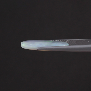 Opale naturelle de bonne qualité certifiée IGI, pierre précieuse blanche en vrac, 8,85 carats, taille coussin 23x15mm, taillée à la main, polie, gemme légère - Product Image 2