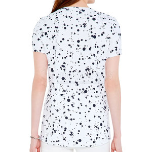 Derniers modèles de t-shirts pour femmes, faible MOQ, vêtements d'été pour femmes, t-shirts personnalisés avec logo pour femmes - Product Image 2