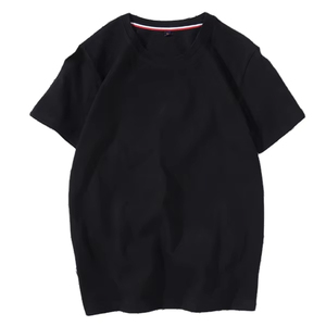 T-shirt décontracté vintage pour homme, couleur unie, coupe ample, 100 % coton, manches courtes, anti-plis, séchage rapide, écologique et respirant - Product Image 2