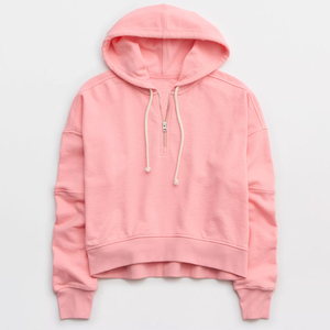 Ensemble de survêtement pour femmes de haute qualité, sweat-shirt et short décontractés à couleur unie pour le printemps et l'automne, 2 pièces - Product Image 5