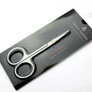 Ciseaux professionnels à pointe fine pour la coupe des cuticules, avec étui en blister vert, en acier inoxydable japonais, ciseaux de précision pour la manucure - Product Image 6