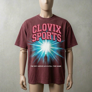 Camiseta de Verano de Alta Calidad, Unisex, Cuello Redondo Amplio, Manga Corta, Oversize, para Hombre, 250gsm, Algodón, Estilo Vintage, Lavado Ácido - Product Image 5