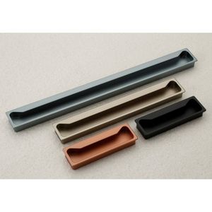 Eco Friendly Aluminum Furniture <b>Handle</b> Modern Dresser Wardrobe <b>Door</b> Cabinet Drawer <b>Pulls</b> Durable Easy Installation Outdoor Grip - Product Image 5
