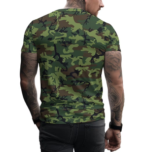 T-shirt de chasse pour homme, nouvelle conception, confortable, de haute qualité, en polyester imperméable et coupe-vent, imprimé, fabriqué au Pakistan, grande taille - Product Image 3