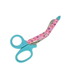 Ciseaux à pansements manuels de 5,5 pouces, acier inoxydable de qualité médicale, ciseaux chirurgicaux pour traumatismes, premiers secours, EMT, infirmière, médecin, clinique, hôpital - Product Image 5