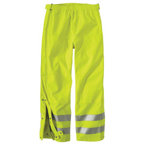 Heavy Duty Polyester Workwear Pants for Men Reinforced <b>Knees</b> Utility Pockets Hi Visibility CE Certified for Construction - Product Image 1