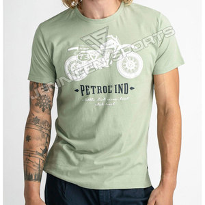 Camiseta Deportiva de Compresión para Hombre, 100% Algodón, de Alta Calidad, Elástica, de Secado Rápido, Corte Regular, para Gimnasio y Running, con Logotipo Personalizado - Product Image 4