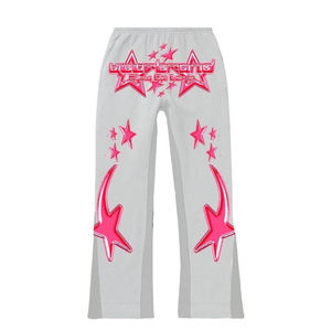 ชุดวอร์มลายสกรีนแบบแอซิดวอชใหม่ล่าสุด ดีไซน์โอเวอร์ไซส์สุดฮิต ผ้าฟลีซคอตตอน 100% เหมาะสำหรับใส่ทุกวัน สำหรับทุกเพศ ปี 2026 - Product Image 5