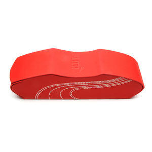 Estuche para Gafas de Cuero PU Rojo con Tapa Abatible - Product Image 2