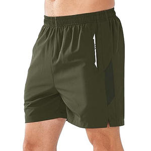 กางเกงขาสั้นลำลองเอวกลางคุณภาพสูงสำหรับผู้ชาย ผ้าฝ้ายถักลายเรียบสไตล์วินเทจ ประดับคริสตัลเต็มตัว ดีไซน์เรียบหรู - Product Image 1