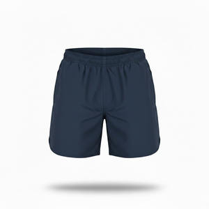 Shorts de course personnalisés pour hommes, séchage rapide, légers, respirants, en Spandex/Nylon, couleur unie, compression, style urbain, taille mi-haute élastique - Product Image 3